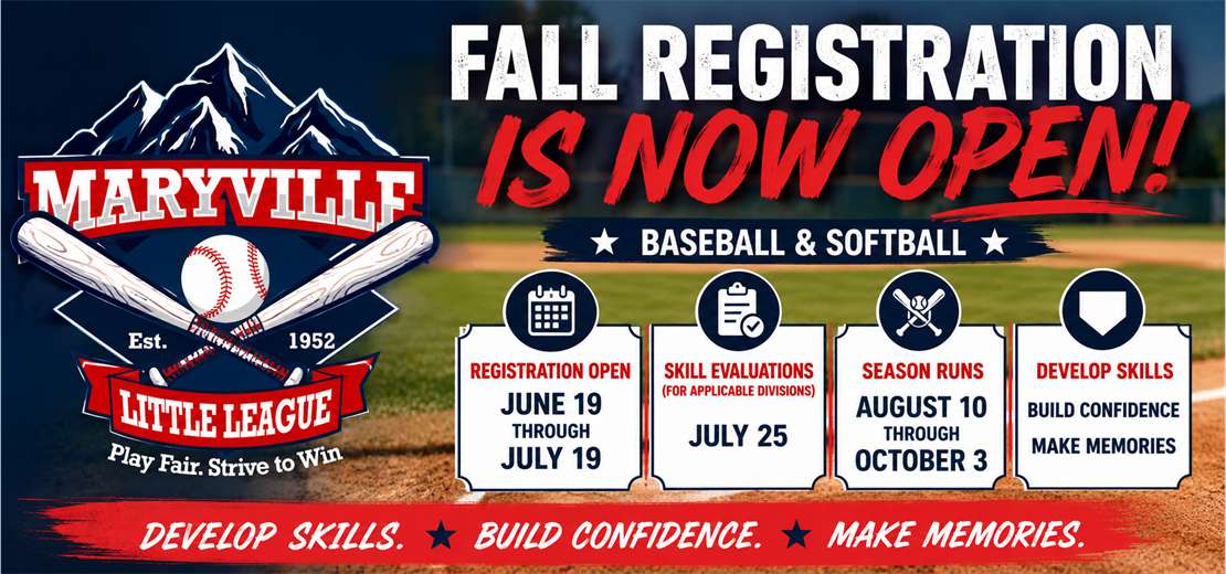 2026 Fall Registration is Open